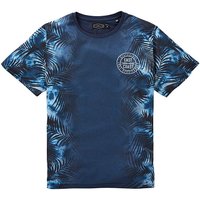 Label J Tropical Fade Panel T-Shirt Long