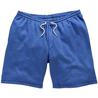 Jacamo Blue Marl Fleece Shorts