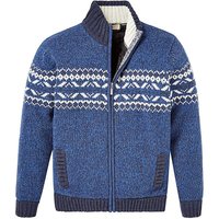 WILLIAMS & BROWN Quilted Zipper Cardigan