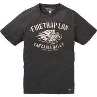 Firetrap Leo T-Shirt Long