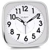 Widdop White Alarm Clock - C0662