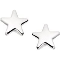 Silver Small Star Andralok Earrings - 4mm - F9929