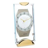 Seiko Rectangular Glass Mantel Clock - C1227