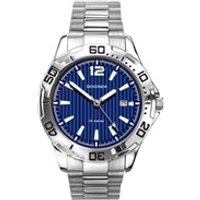 Sekonda 1170 Sports Stainless Steel Blue Dial Bracelet Watch - W3154