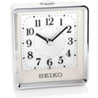 Seiko White Square Alarm Clock - C0719