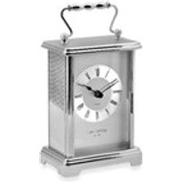 Widdop Silver Tone Carriage Clock - C1830