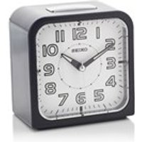 Seiko Square Black Alarm Clock - C0660