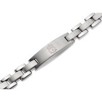 Stainless Steel Liverpool FC Identity Bracelet - J2296