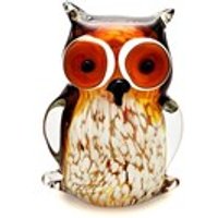 Objets D'art Brown Owl Ornament - P3403