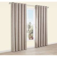 Thornbury Shrewmouse Chenille Eyelet Lined Curtains (W)117cm (L)137cm