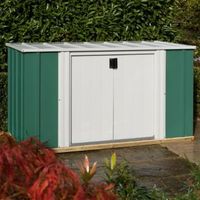 6X3 Greenvale Pent Metal Shed - 5013856993377