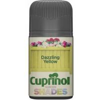 Cuprinol Garden Shades Dazzling Yellow Matt Wood Paint 0.05L Tester Pot