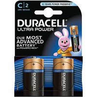 Duracell Ultra Power C-Battery Alkaline - 2x Pack