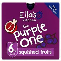 Ella's Kitchen The Purple One Squished Smoothie Fruits 5 X 90g