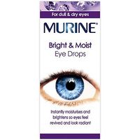 Murine Bright & Moist Eyes Eye Drops - 15ml