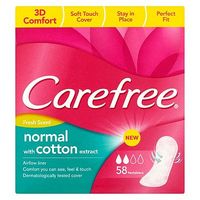 Carefree Breathable Fresh Pantyliners Economy 58 Pack