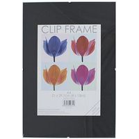 Boots Glass Clip Photo Frame A4