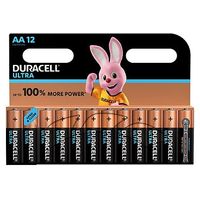 Duracell Ultra Power AA Alkaline Batteries 12x Pack