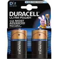 Duracell Ultra D Batteries Pack Of 2