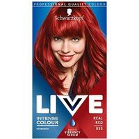 Schwarzkopf LIVE Color XXL HD 35 Real Red Permanent Red Hair Dye