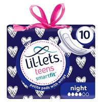 Lil-Lets Teens Ultra Night Towels With Wings 10 Pack