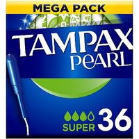 Tampax Pearl Super 36 Tampons