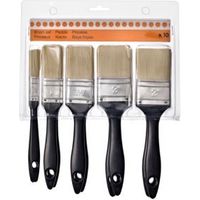 Value Paint Brush (W)½" 1" 1½" 2" Pack Of 10