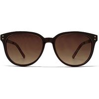 French Connection Ladies Small Brown Sunglasses