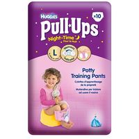 Huggies Pull-Ups Disney Princess Night-Time Girls Size 6 Potty Training Pants - 1 X 10 Pants