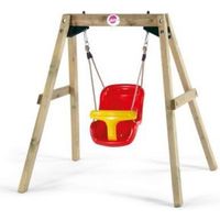 Plum Wooden Baby Swing