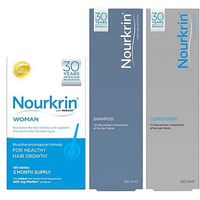 Nourkrin Woman 12 Months + Free 4x Nourkrin Shampoo & Scalp Cleanser 150ml & 4x Nourkrin Conditioner 150ml