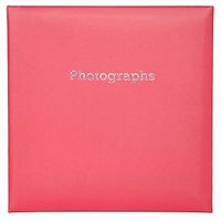 Red Slip-In Photo Album 6x4 - 140 Photos