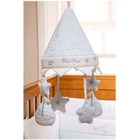 Silver Cross Luxury Musical Cot Mobile - Vintage Blue