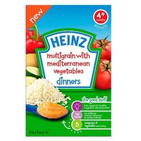 Heinz 4+ Months Multigrain With Mediterranean Vegetables Dinners 125g