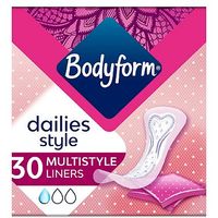 Bodyform Multistyle CurveFit Absorption Single Wrapped Liner 30ct
