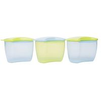 Boots Baby 3 Snack Pots - Blue
