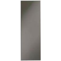 Cooke & Lewis Raffello High Gloss Anthracite Standard Door (W)150mm