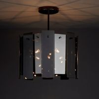 Jaulli Smoked 3 Lamp Pendant Ceiling Light