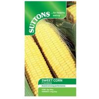 Suttons Sweet Corn Seeds F1 Sundance Mix