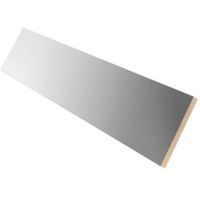 Cooke & Lewis Gloss Anthracite Straight Plinth (L)3050mm
