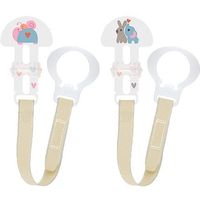 MAM Soother Clips - Pink