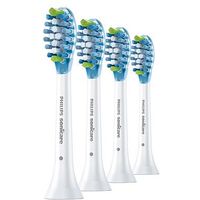 Philips Sonicare HX9044/26 AdaptiveClean Standard Sonic Toothbrush Replacement Brush Heads - 4 Pack