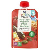 Boots Baby Organic Mediterranean Veg With Pasta & Cheese 7+ Months 130g