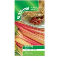 Suttons Rhubarb Seeds Victoria Mix