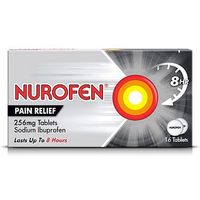Nurofen Joint & Back Pain Relief 256mg X 16 Tablets