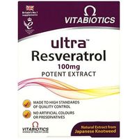 Vitabiotics Ultra Resveratrol - 30 Tablets