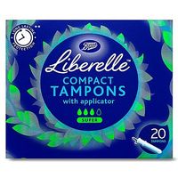 Boots Liberelle Compact Applicator Tampon Super 20s
