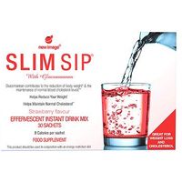 Slim Sip Strawberry Effervescent Drink Mix - 30 Sachets