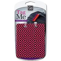 Go Travel Patterned Luggage Tags
