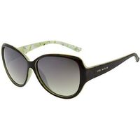 Ted Baker Ladies Tortoise And Mint Green Sunglasses With Floral Pattern
